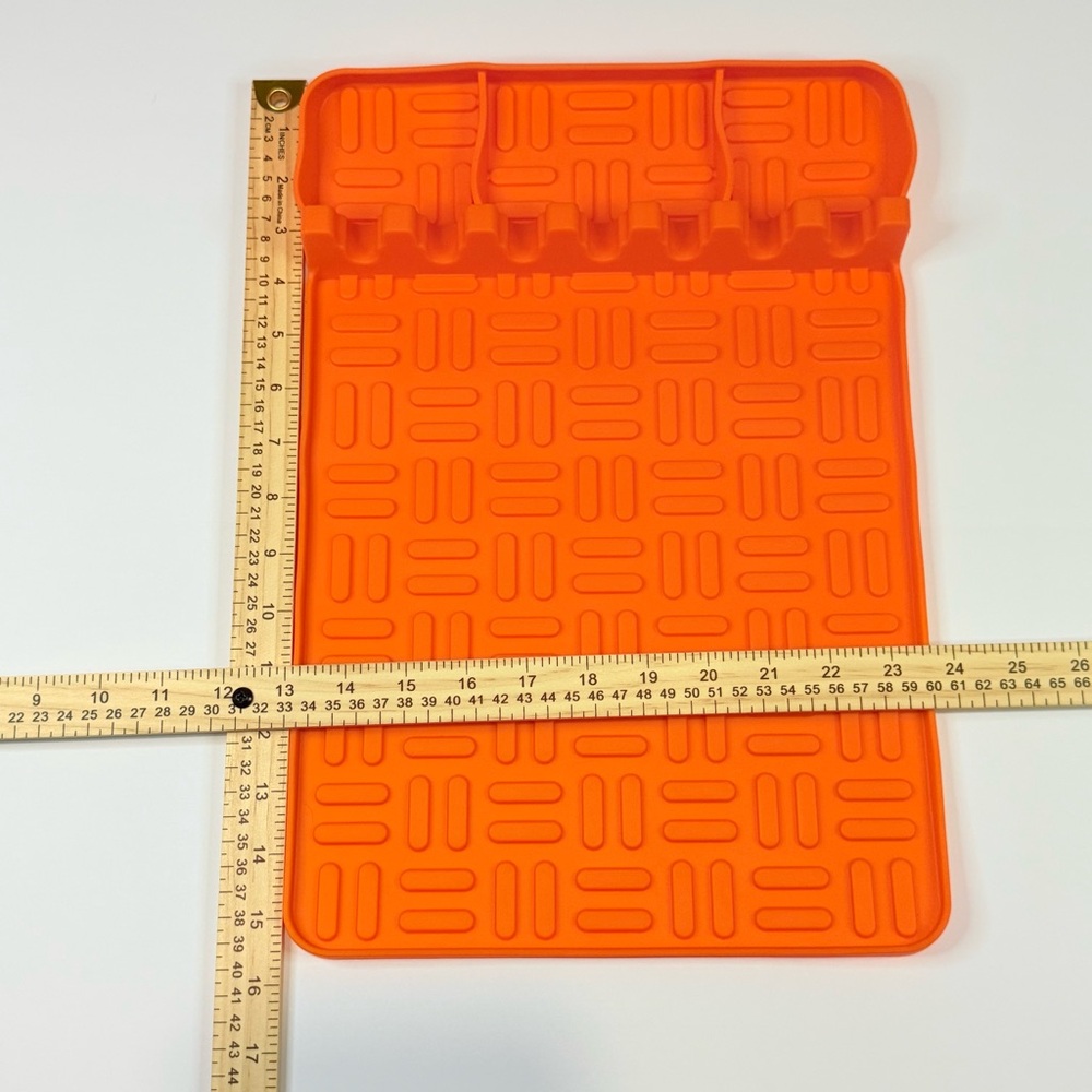 Silicone Grill Mat Griddle Side Shelf Pad for Blackstone Countertop Spatula Tool - Picture 7 of 10
